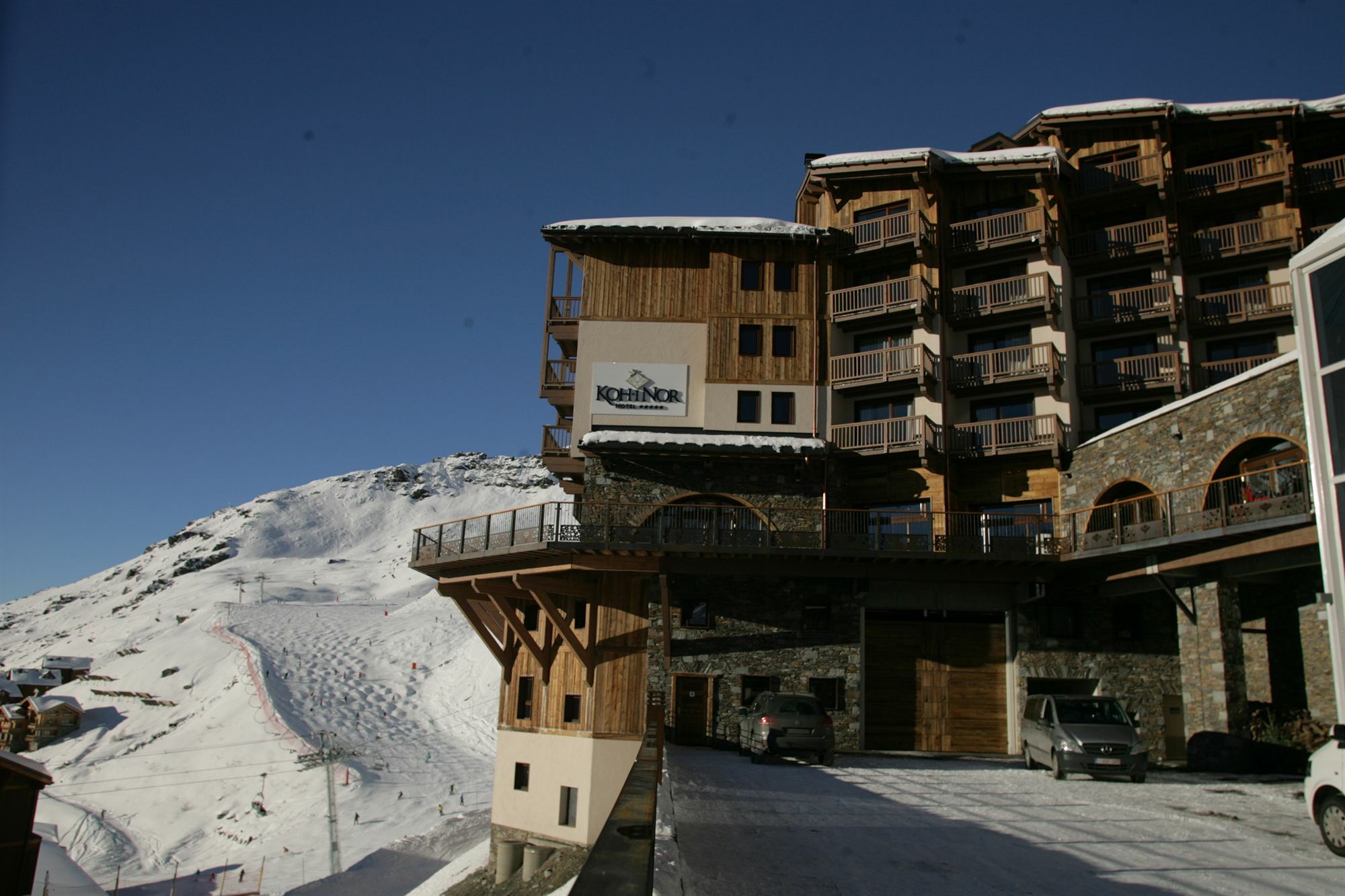 Residence Koh-I Nor By Les Etincelles Val Thorens Buitenkant foto